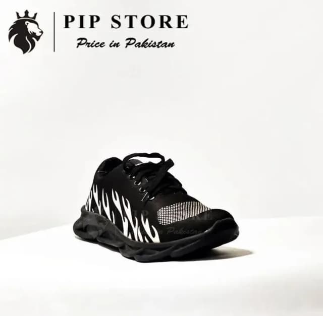 Men’s Black Sports Shoes | Stylish Running & Casual Sneakers