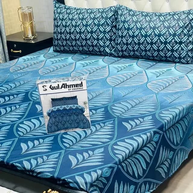 Cotton Printed Double Bedsheet