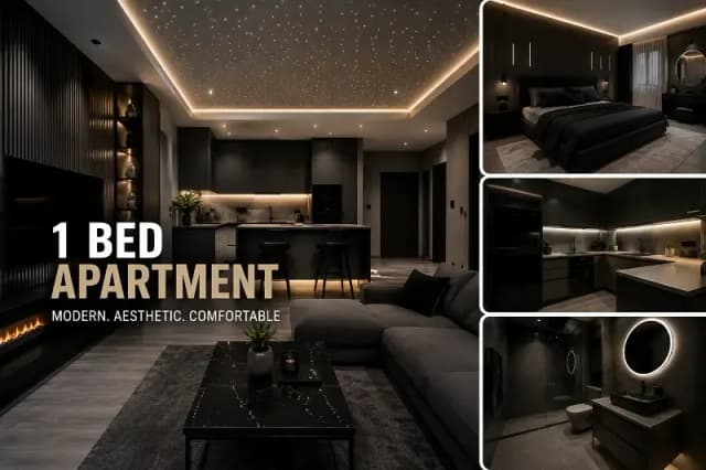 Beautiful Furnished Apartment with TV in Lahore