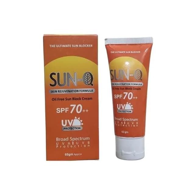 Sun Q Sunblock Oil Free Sun Cream SPF 70 PA+++ - Ultimate Sun Protection!