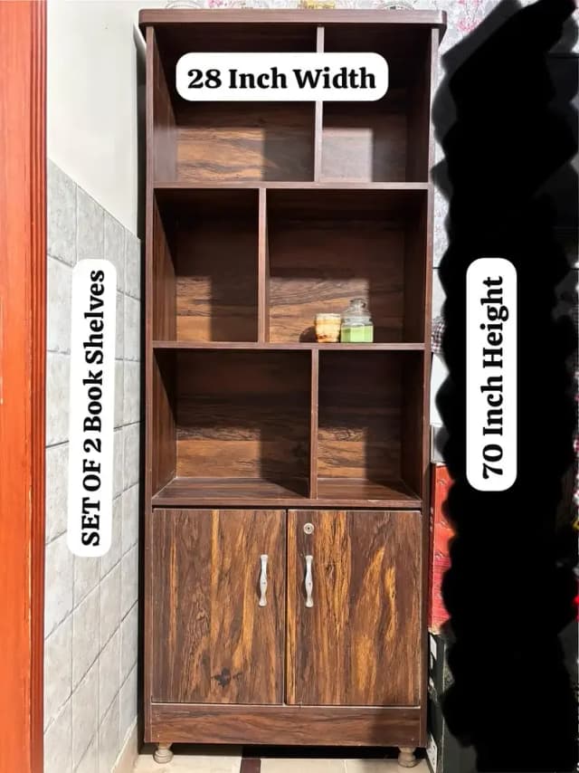 Used Home Furniture for Sale|Wooden Sofa,Nesting Tables & Book shelves