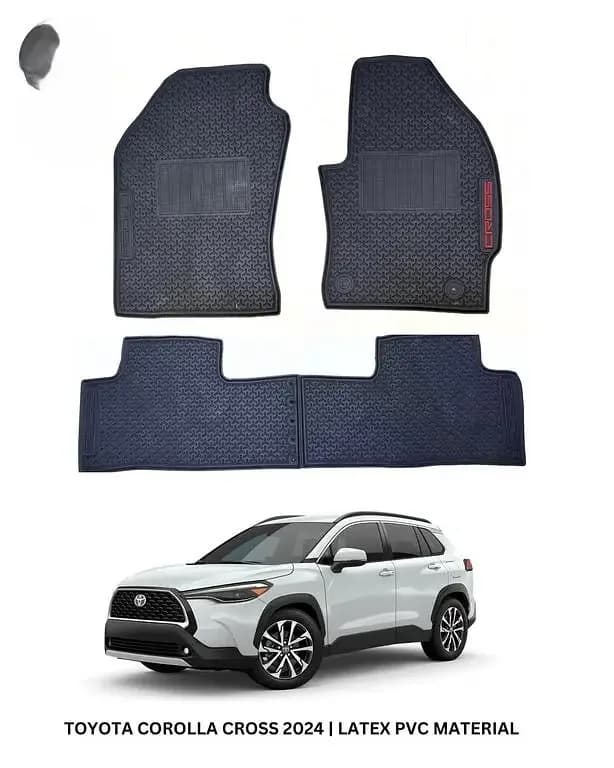 TOYOTA CROSS 2024 Latex Rubber Car Floor Mat