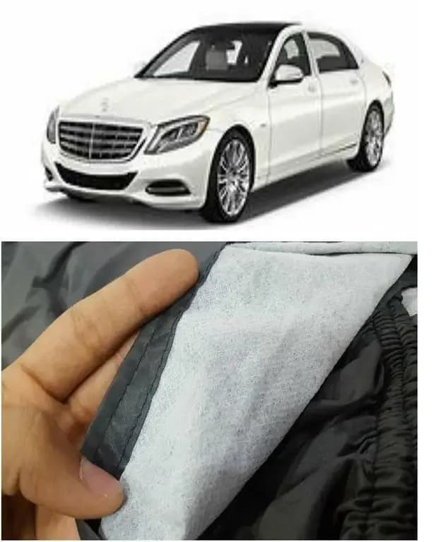 Imported White Tafetta Top Cover for MERCEDES BENZ S350 - 100% Water and Dew Resistant