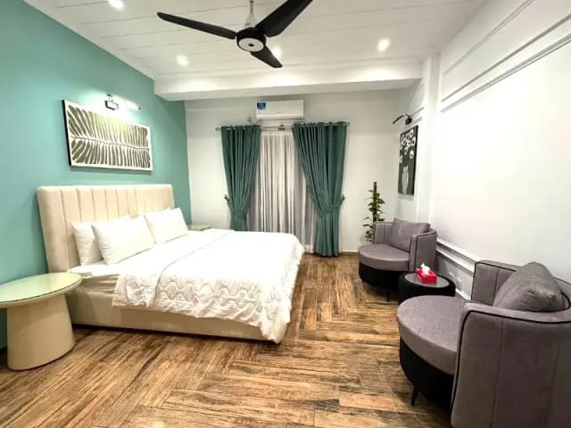 Daily Basis Weekly Basis One Bedroom Fully Furnished Luxury Apartment Available Bahria Heights 1, Bahria Town Islamabad Project In Bahria Heights 1, Block D. Or Bahria Phase 4 Or Bahria Phase