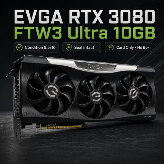 EVGA RTX 3080 FTW3 Ultra