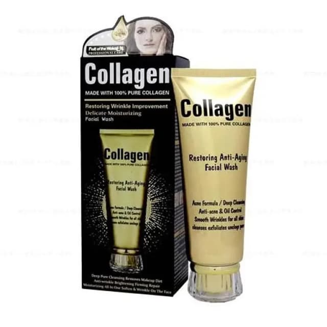 New Imported Collagen Anti-Ag-ing And Anti-Acne Facial Wash 120ml in pakistan