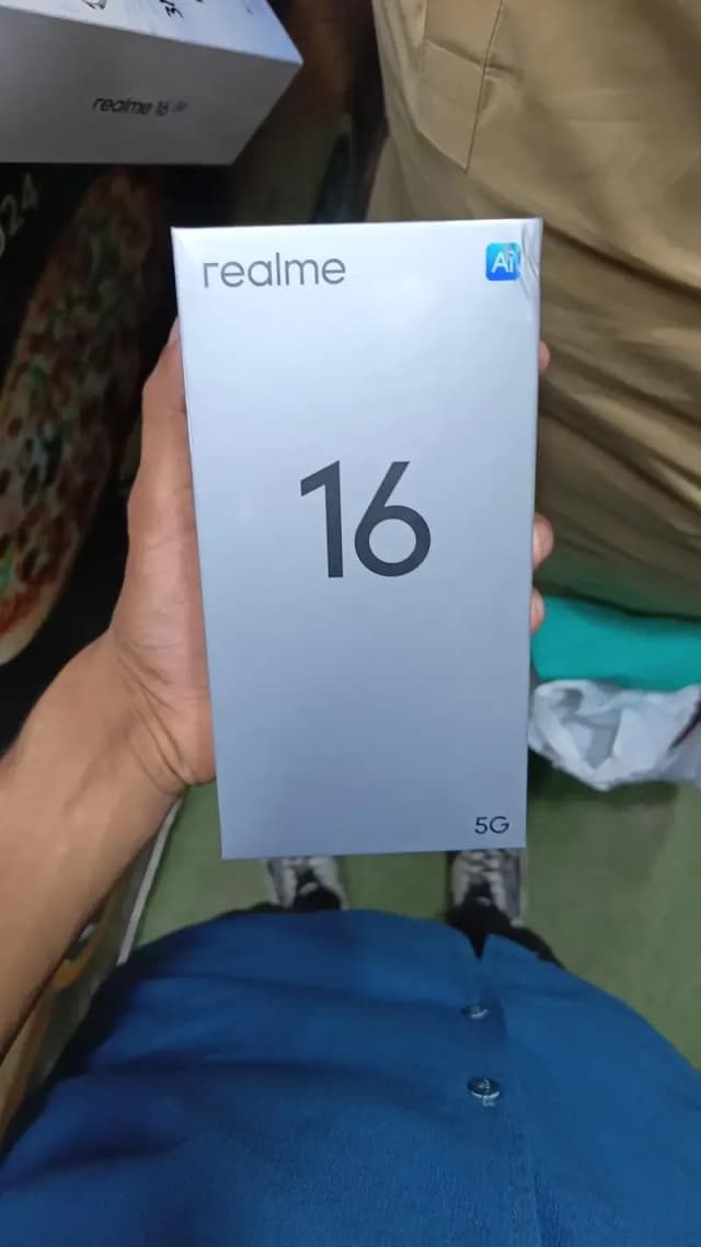 Realme 16 8GB RAM 256GB PTA Approved Box Pack