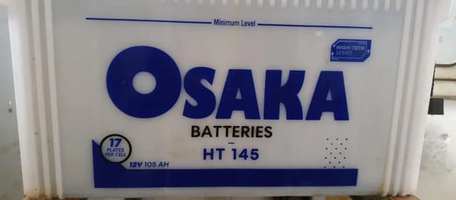osaka ht 145 model 105 ah17 plates just 4 month used