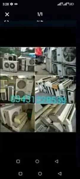old ac/new ac/inverter/DC inverter sale purchase
