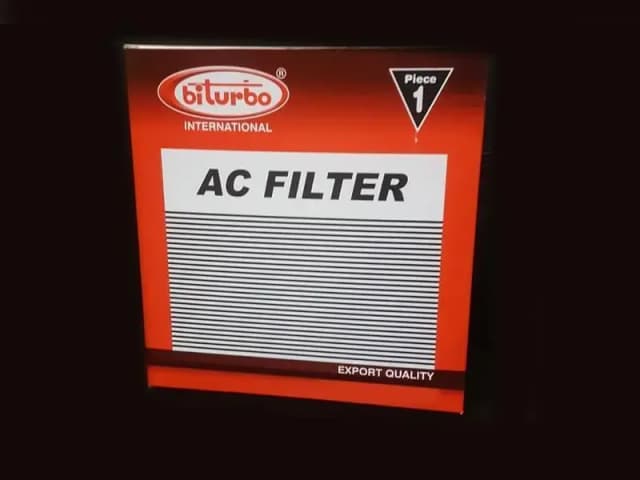 Biturbo AC Filter Compatible with Toyota Hilux 2005-2016