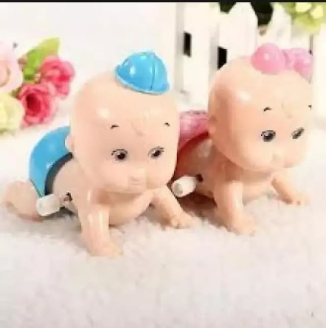 Crawl baby wind up fun toy for kids