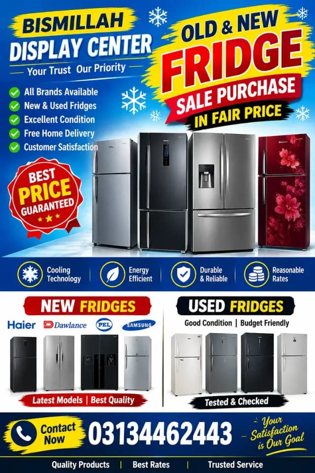 Fridges & Freezers Available for sale & purchases