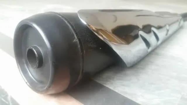 cg 125 special edition  genuine silencer