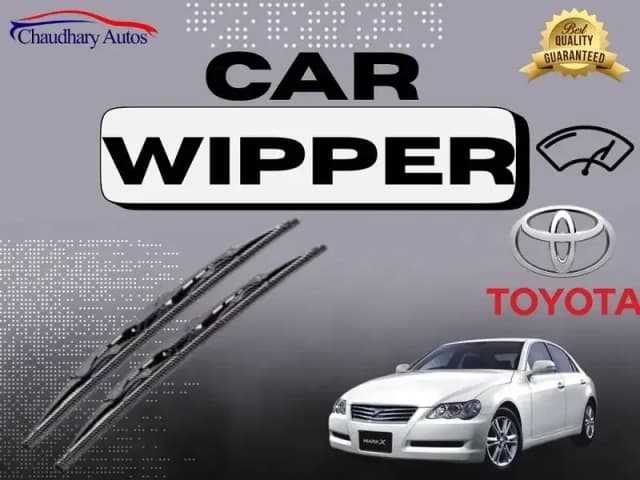 Toyota Mark X 2004–2009 Soft Rubber Wiper Blade – Quiet and Streak-Free Performance