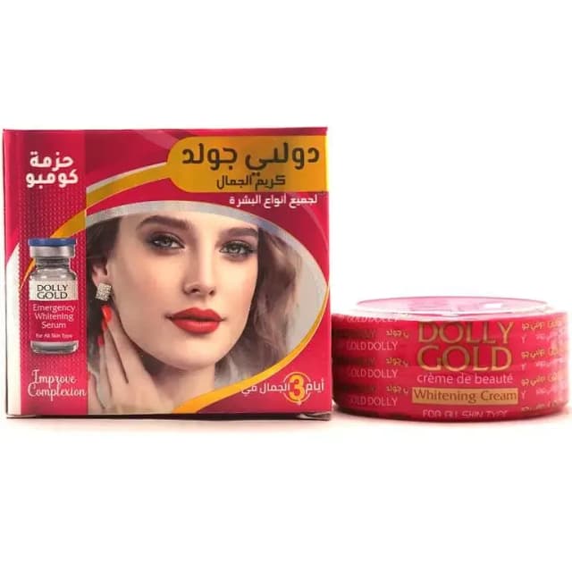 SAC Dolly Gold Cream with Serum for Improved Skin Appearance