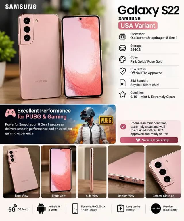 Samsung Mobile S22