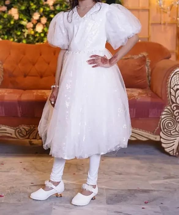 White fairy frock