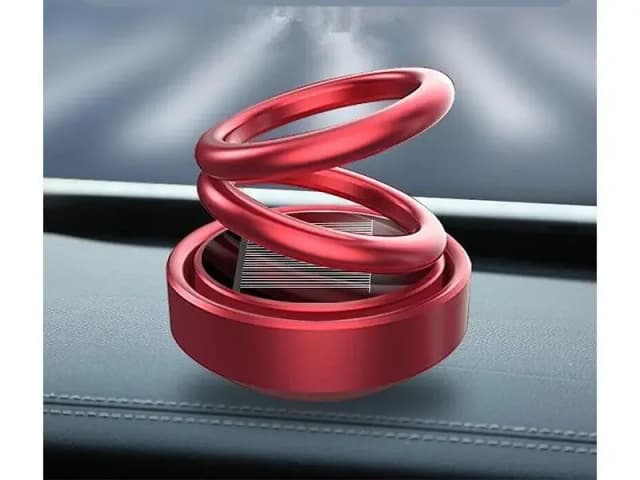 Red Solar Ring Air Freshener for Cars