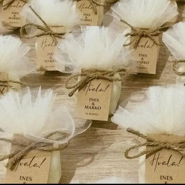 Custom Mini Bubble Candle for Weddings, Baby Showers, and Events