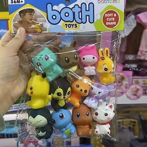 Cute Small Cartoon For Bath Toy