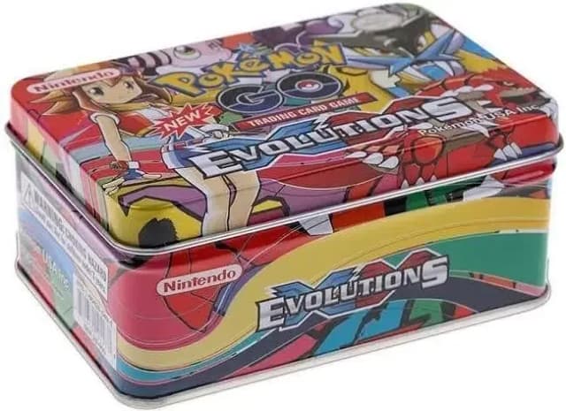Pokemon Trading Cards Set - 42 Pieces in Sealed Metallic Packaging