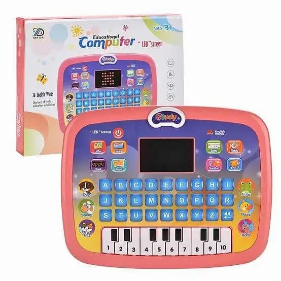 Educational Learning Computer/Tablet Toy With LED Screen