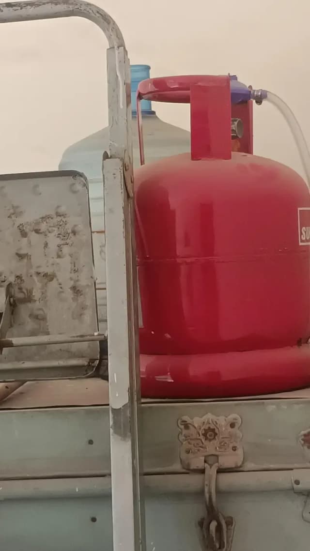 gas calender with stock