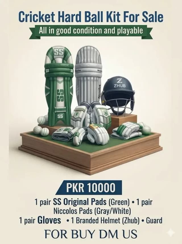 Cricket kit for urgent sale