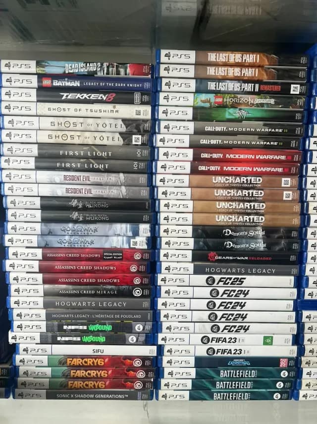 PS5 USED GAMES AT MY GAMES !