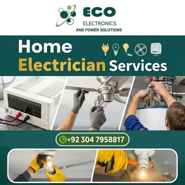 Electrician services,Fridge repair House wiring services,UPS wiring