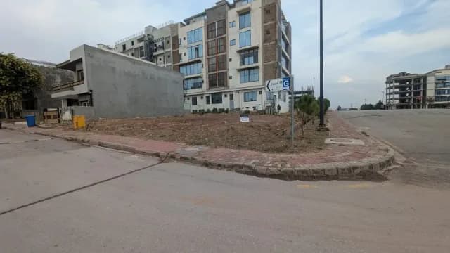Beautiful Location Sector G 14 Marla Corner Plot Park Face Available For Sale In Reasonable Price Kanal Front