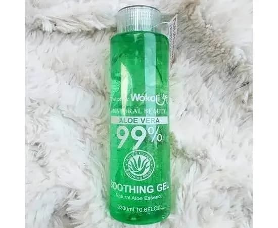 Wokali Aloe Vera Gel 300ml for Skin Lightening and Nourishment