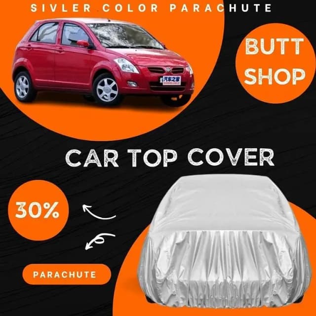 FAW V2 All-Weather Full Body Top Cover for Vehicle Protection (Parachute Fabric)