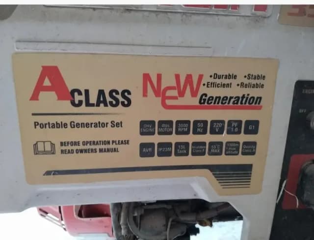 35000A generator for sale in good condition