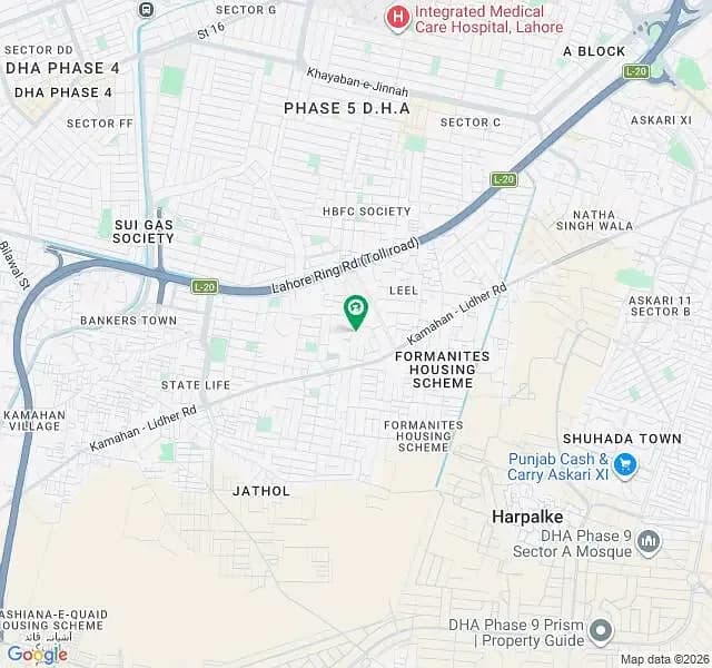 5 Marla Falt for rent available with gas near DHA M block