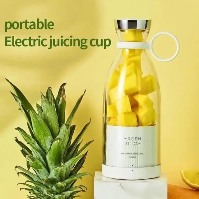 Portable Electric Blender Bottle Juicer for Shakes and Smoothies, Mini USB Rechargeable