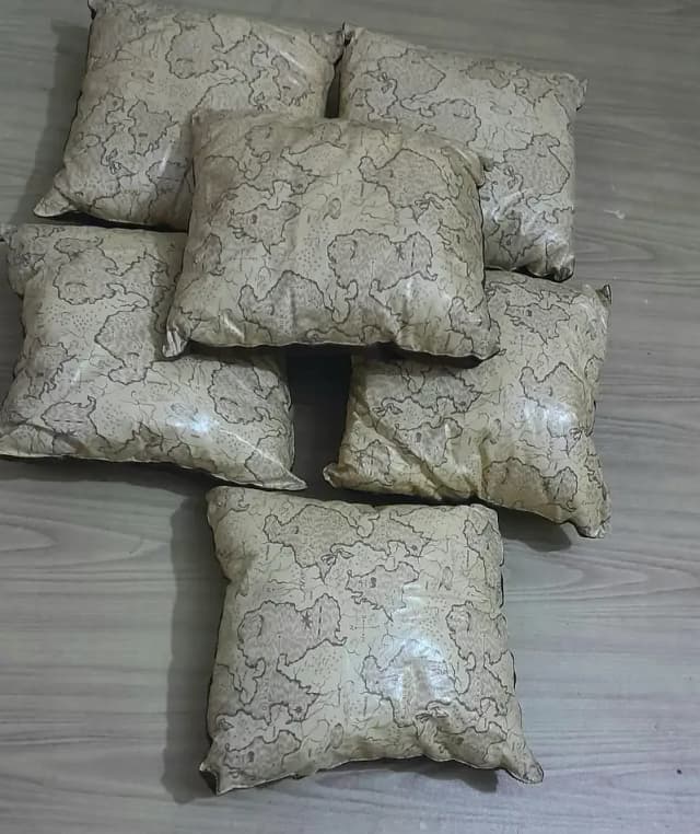 Brand new set of 6_ filled coshions
