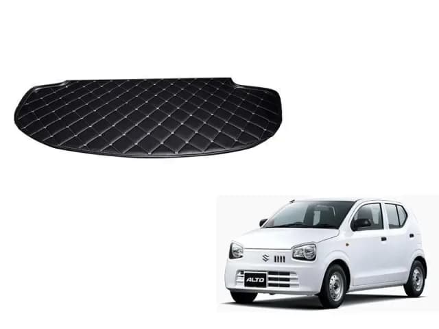 Suzuki Alto 2018-2021 7D Black Trunk Mat