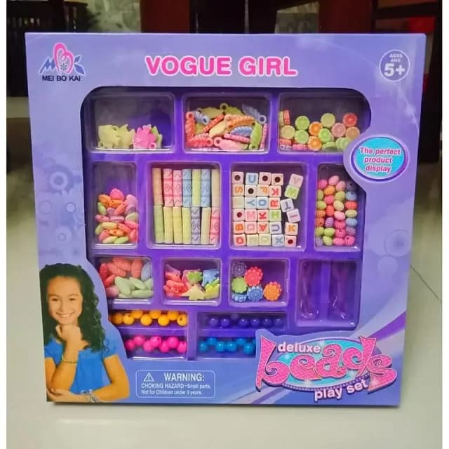 Beautiful Bracelets Making Beads Set For Girls