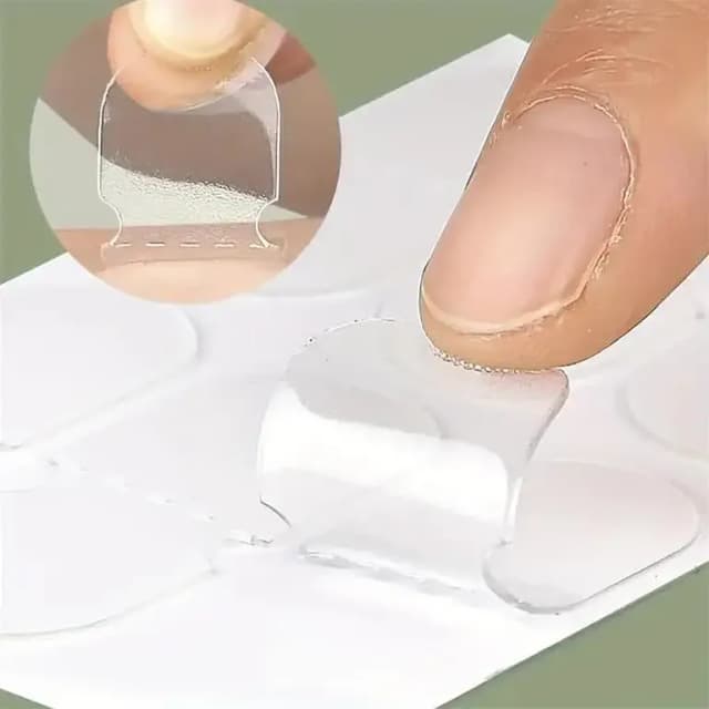 Silicone Ear Lifting Stickers | Waterproof Ear Corrector | Invisible Ear Support Patches for Parties & Daily Use | Clear Hypoallergenic Ear Lifters | Instant Face Lift Stickers | Transparent 