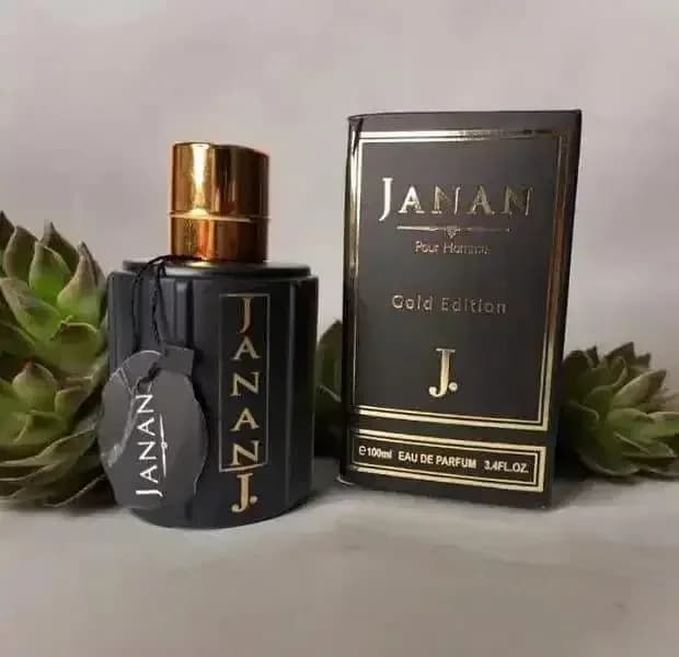 Janan Gold Edition Perfume for Men 100ml – Black