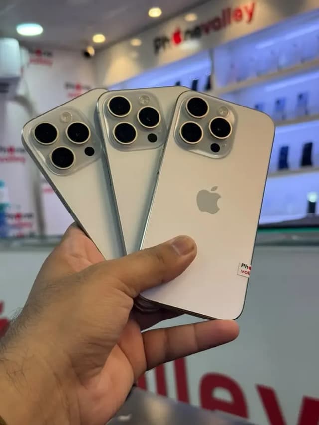 iPhone 15 Pro 256GB PTA Approved 92% | 13 13 Pro 14 15 Pro Max 16