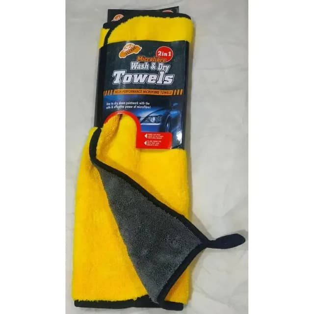 High Quality Microfiber Towel for Cleaning All Types of Cars - 40cm x 40cm