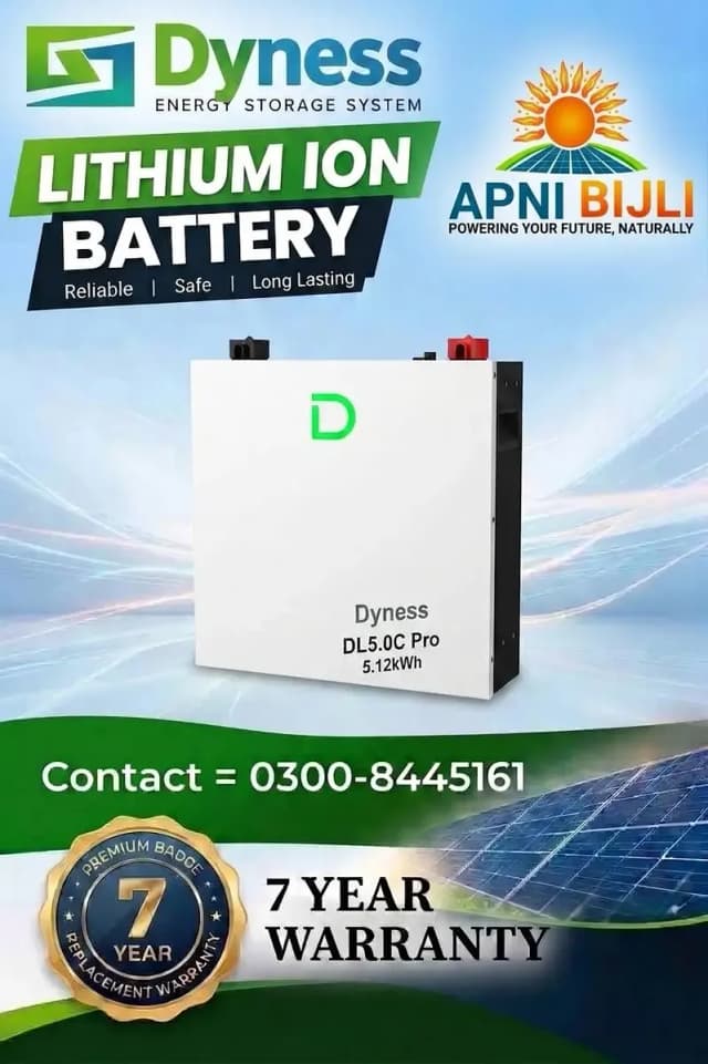 Dyness 5.12KW Battery, Dyness 5.12KWh Battery, Dyness 100Ah Battery