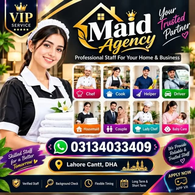 maid cook nursing patient