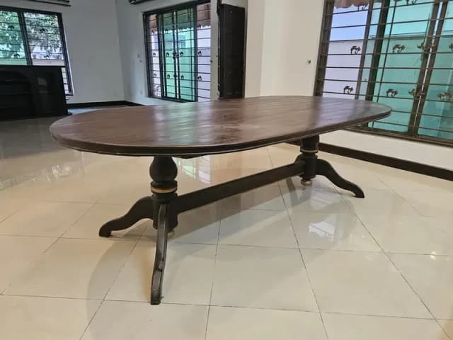 Dining Table/ 8 Seater Dining Table/ Wooden Dining Table