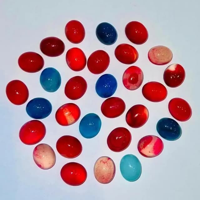 Natrual Aqeeq Stone Multi Colour Yemeni  100% Original Yemeni Aqeeq