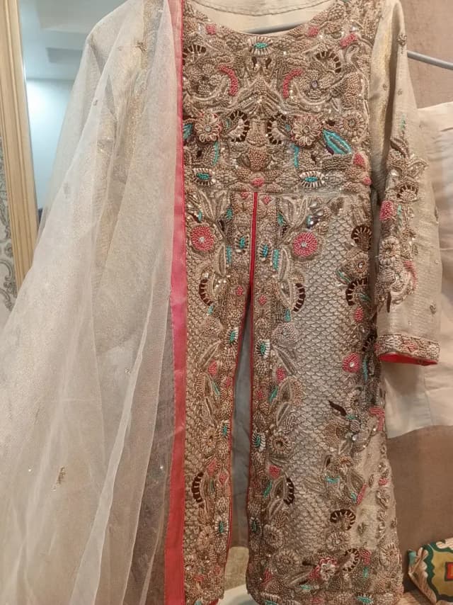 Heavy Formal Dress | Wedding Formal | Sapphire Brand | Full Embrorided