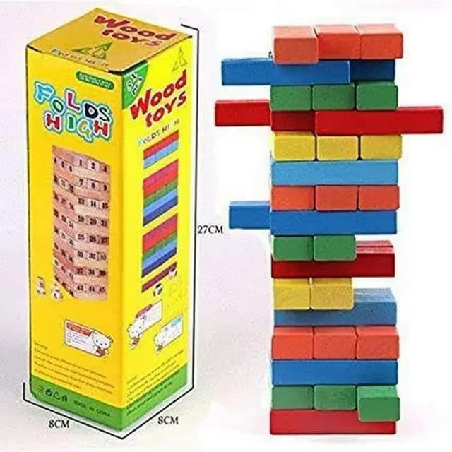 JENGA Wooden Stacking Puzzle Game