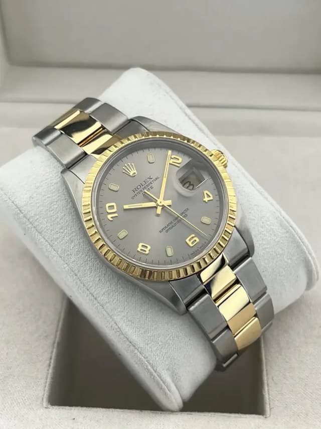 WATCH BUYERS | Rolex Oyster Perpetual Date 34mm Ref. 15223 Jacob & Co